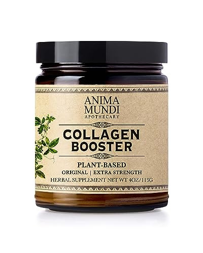 Anima Mundi Apothecary Vegan Collagen Powder - Plant-Based & Organic Collagen Booster - Helps Support Collagen & Keratin Production for Healthy Skin,