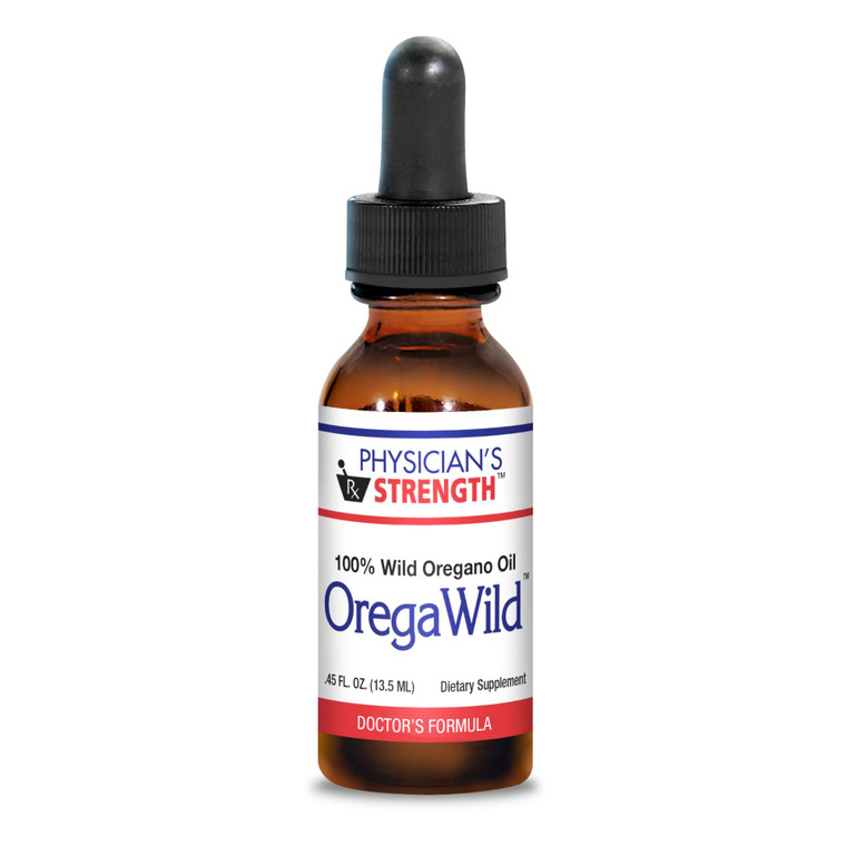Physician's Strength OregaWild - 13.5 mL - 100% Wild Oregano Oil - 216 Servings