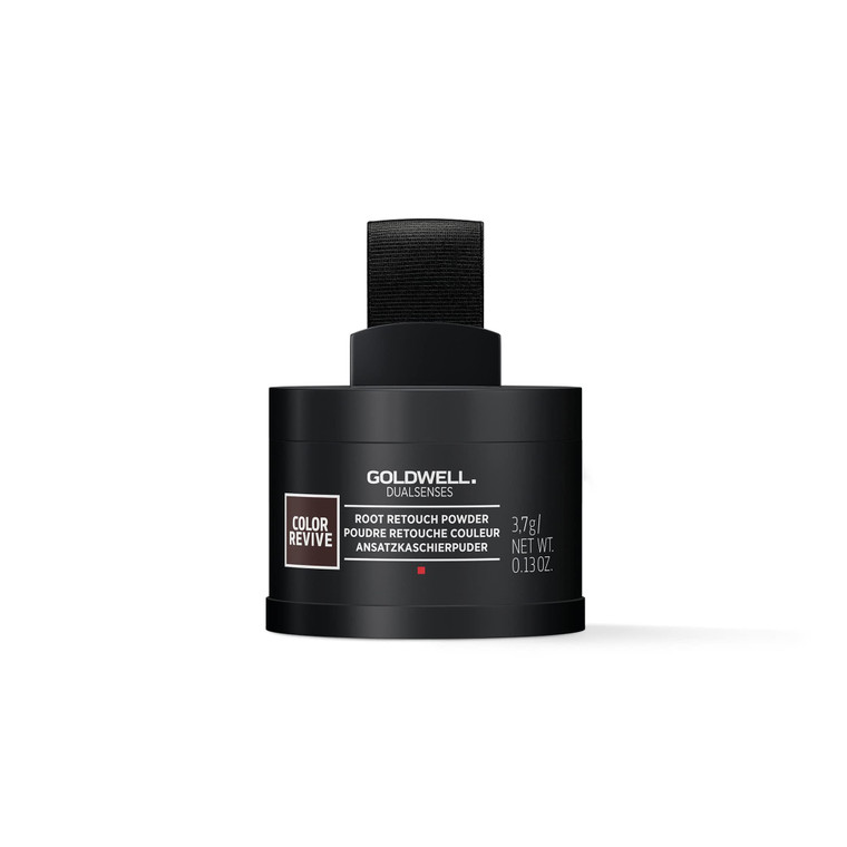 Goldwell Dualsenses Color Revive Ansatzkaschierpuder Dunkelbraun bis Schwarz für alle Haartypen, 3.7 g
