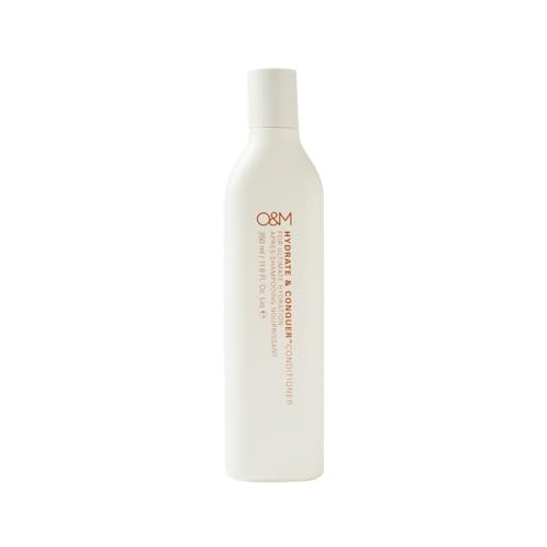 O&M Fine Intellect Vegan Vitamin C Volumizing Moisturizing Hair Shampoo for Women + Men, Safe Natural Keratin-Alternative Vegetable Protein & Amino A