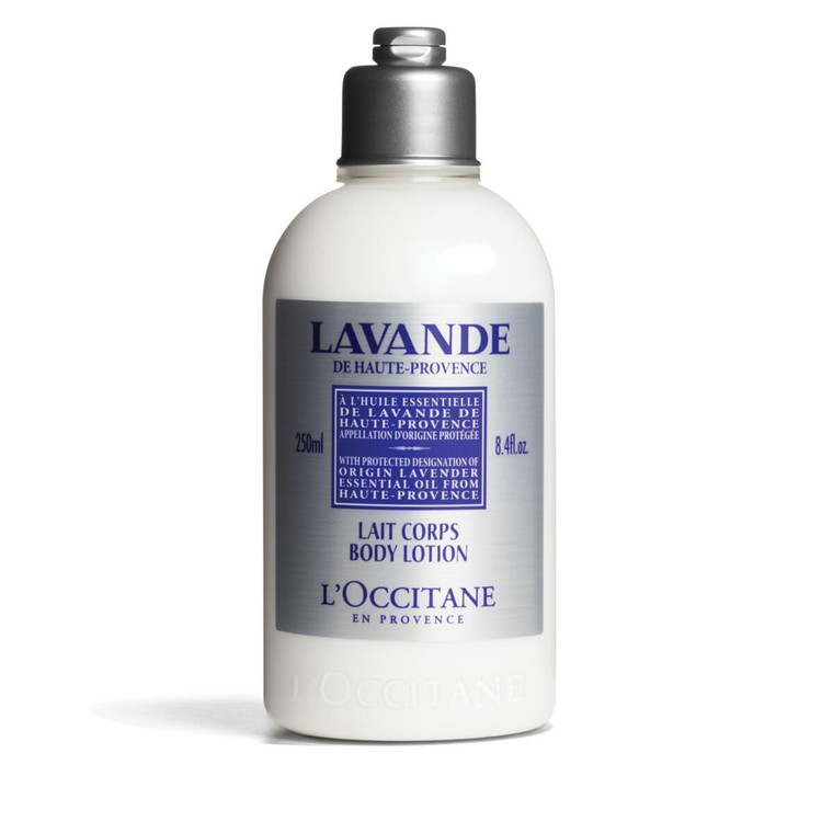 L'OCCITANE Lavender Body Lotion Enriched with Relaxing Lavender Essential Oil and Shea Butter 8.40 fl oz