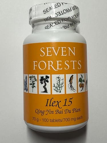 Ilex 15 - Seven Forests - 100 Tablets, 700 Mg.