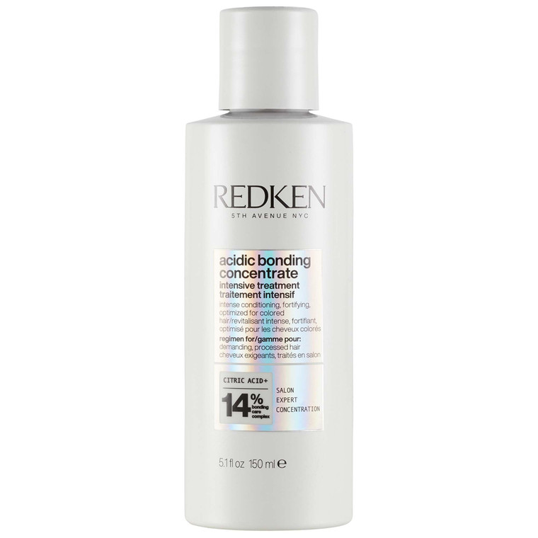 Redken Acidic Bonding Concentrate Treatment For Damaged Hair Repair - Deep Conditioning Intensive Mask, Acidic Bonding Concentrate