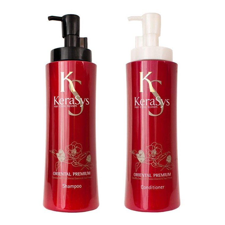 Aekyung Kerasys Oriental Premium Shampoo(600ML) and Conditioner (600ML) sets