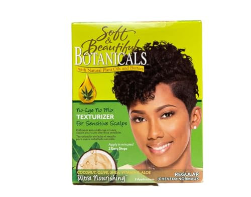 Soft & Beautiful Botanicals Texturizer, Regular (Pack of 3)