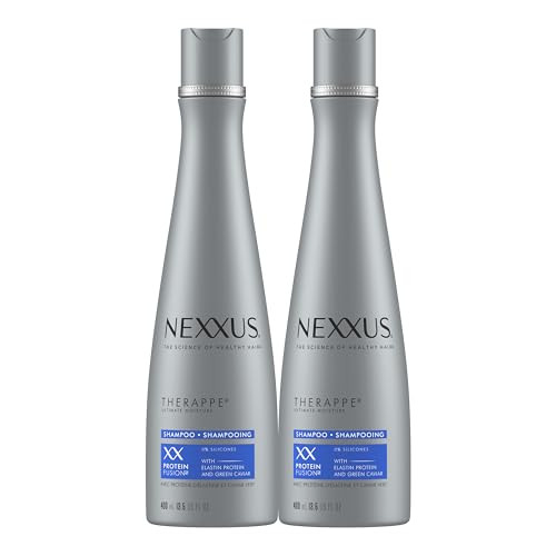 Nexxus Therappe Shampoo Ultimate Moisture 2 Count for Dry Hair Silicone-Free 13.5 oz
