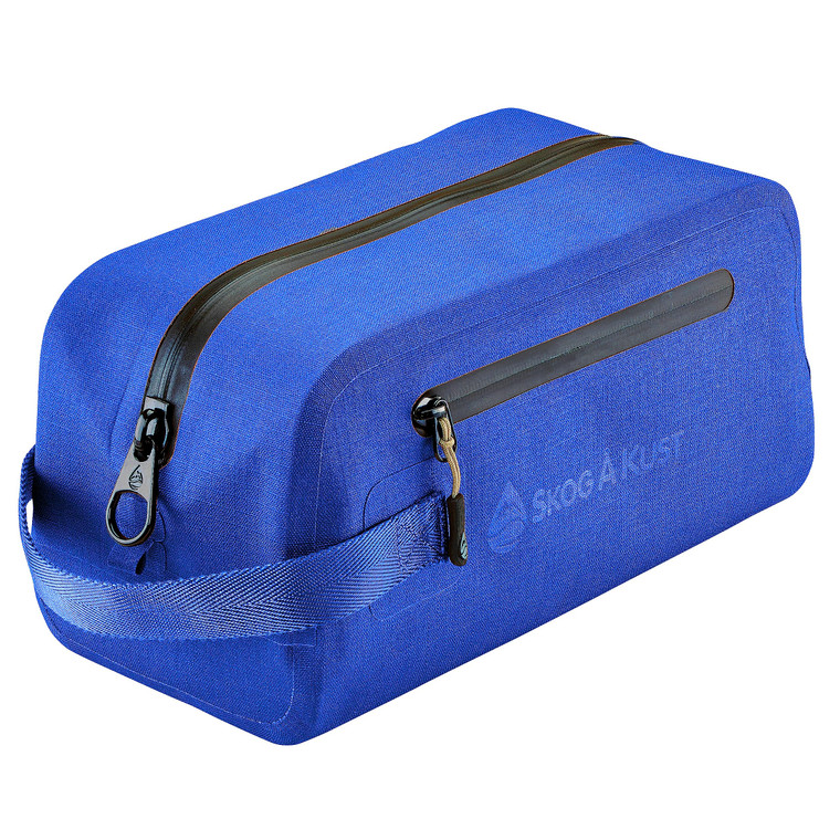 Skog Å Kust DoppSåk Waterproof & Leak-Proof Travel Toiletry Bag | Small, Charcoal Grey