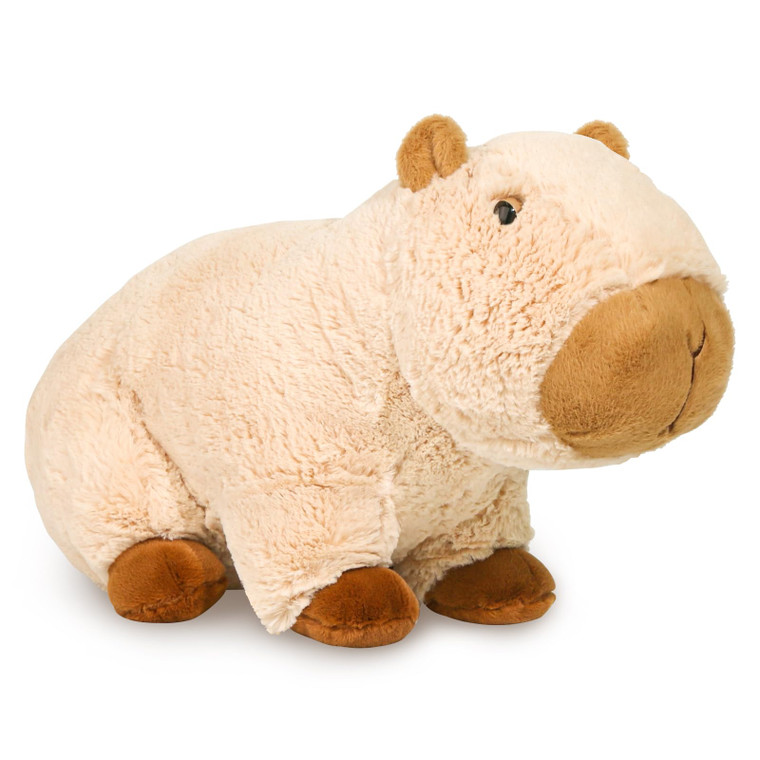 Riuhot Cute Capybara Plush Pillows Kawaii Soft Capybara Stuffed Animals Capybara Plushie Birthday for Kids(9in)