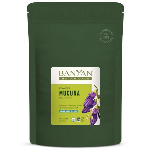 Banyan Botanicals Kapikacchu Powder, 1 Pound - USDA Organic - Mucuna pruriens - Natural Source of L-dopa*