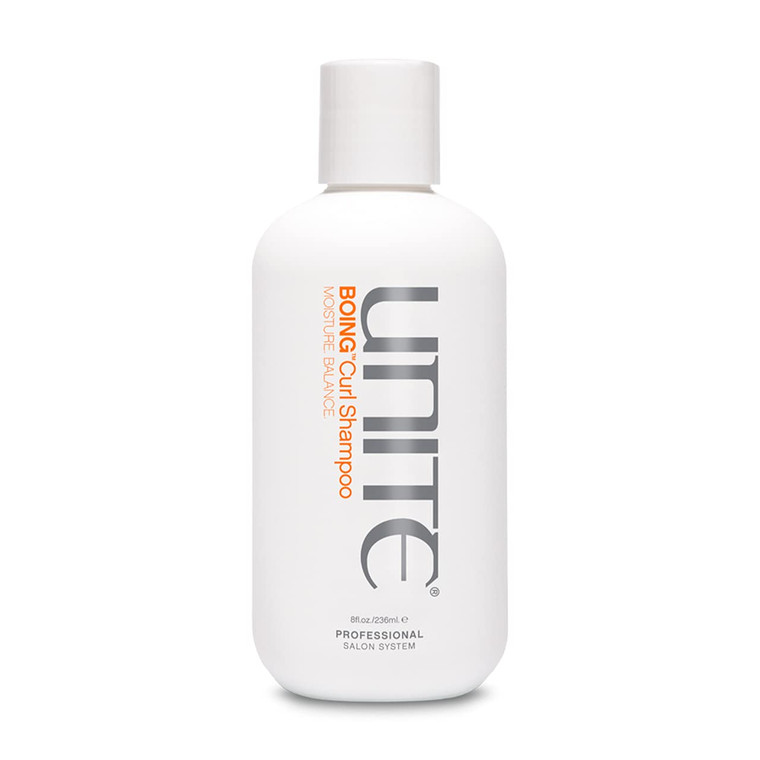 UNITE Hair - BOING Curl Shampoo - Hydrating Shampoo with Coconut Extracts to Enhance and Define Curls - Nourishes and Protects, Sulfate-Free and Vega