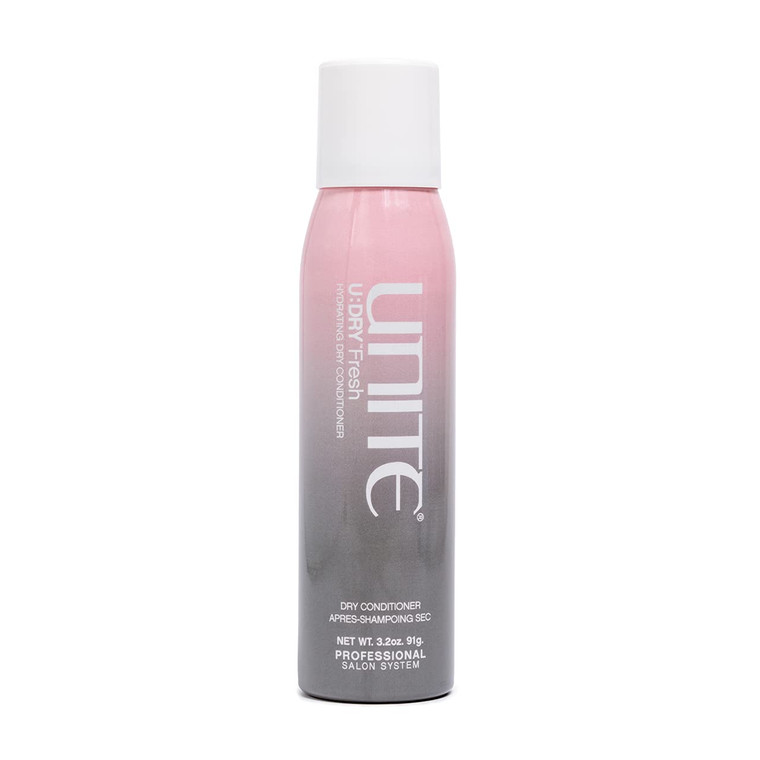 UNITE Hair - U:DRY Fresh  Dry Conditioner - Nourishes Ends, Adds Shine & Tames Frizz - Lightweight Finish for All Hair Types, 3.2 oz