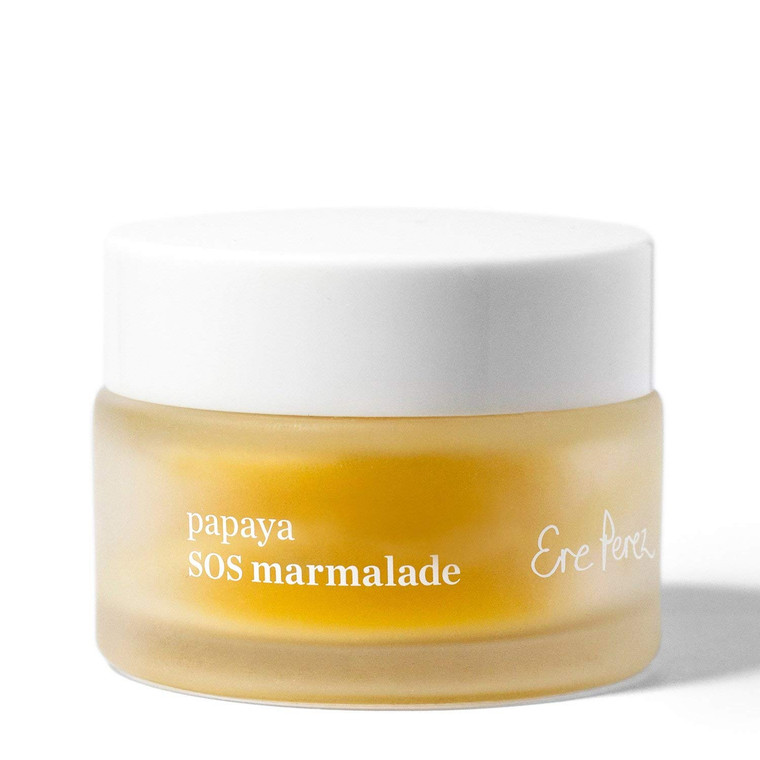 Ere Perez - Natural Papaya SOS Marmalade | Soothes, Hydrates, Nourishes | For Face, Body + Hair | Buriti Fruit, Chia Seed, Jojoba, Mango, Roesemary |