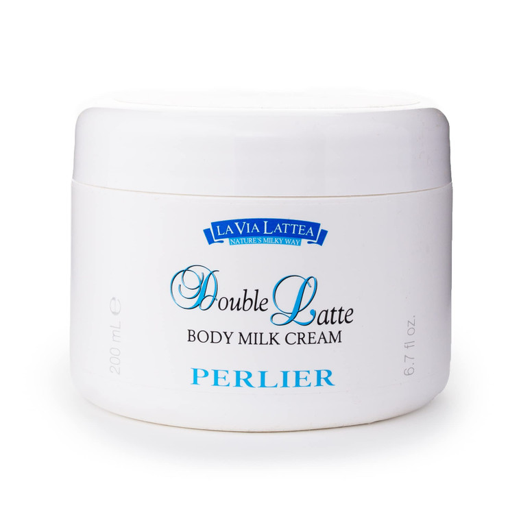 Perlier Double Latte Body Milk Cream For Senitive Skin ~ 6.7oz