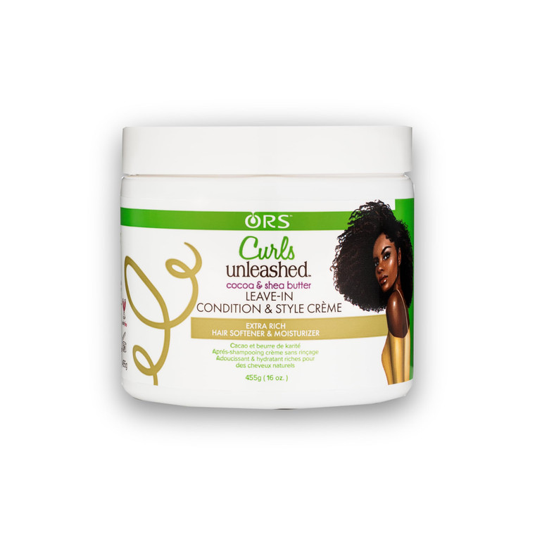 Curls Unleashed Leave In Conditioner cocoa shea butter leave in condition and style creme 20oz