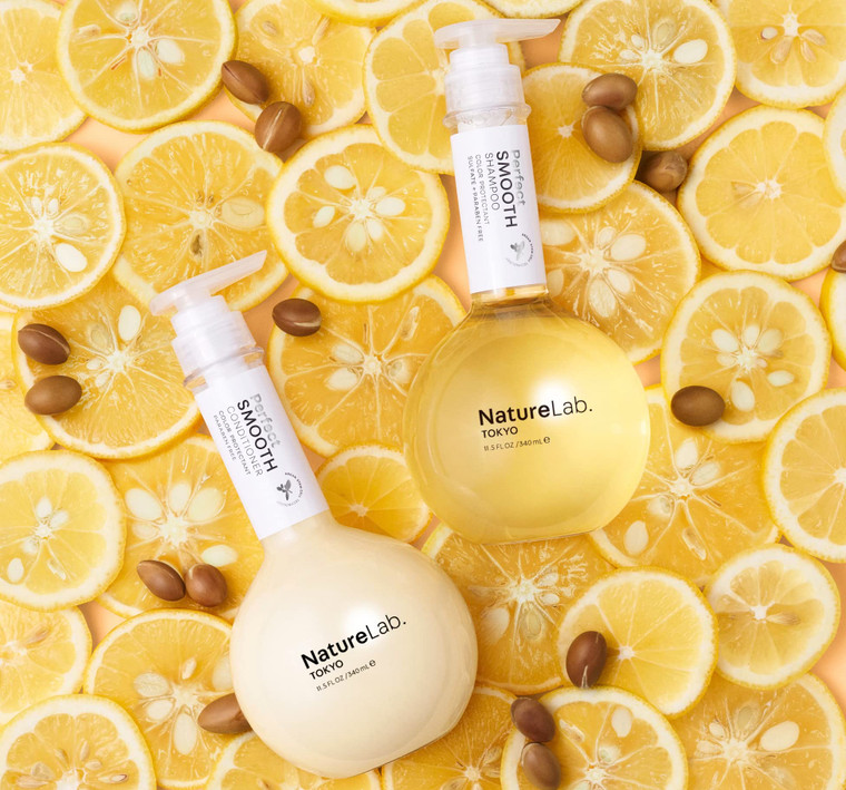 NatureLab.TOKYO Perfect Smooth Shampoo & Conditioner Duo - Japanese Shampoo and Conditioner for Dry, Frizzy Hair - Calms Scalp & Tames Strands from R