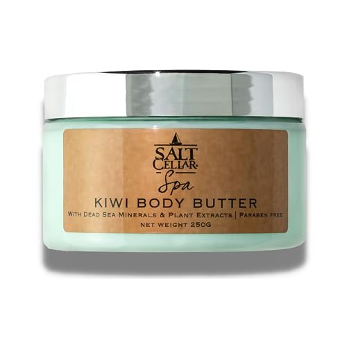 Salt Cellar Spa Mango Body Butter for Women, Made with Dead Sea Minerals, Shea Butter and Plant Extracts, Luxurious Skin Rejuvenation and Moisturizat