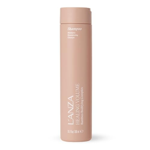 L'ANZA Healing Volume Thickening Shampoo, Boosts Shine, Volume, and Thickness of Fine Flat Hair, Hair Thickening Shampoo Rich With Bamboo and Keratin