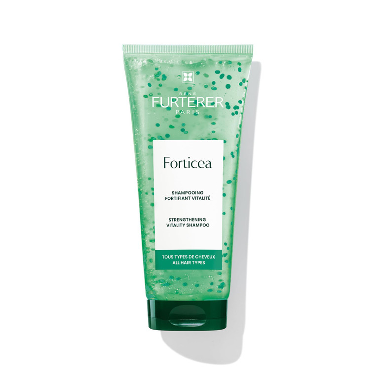 Rene Furterer Forticea Strengthening Revitalizing Shampoo - Energize Scalp with Rosemary Essential Oil, and Niacinamide - Sulfate, Paraben, Silicone-