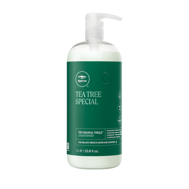 Tea Tree Special Conditioner, Detangles, Smooths + Softens, For All Hair Types, 33.8 fl. oz.