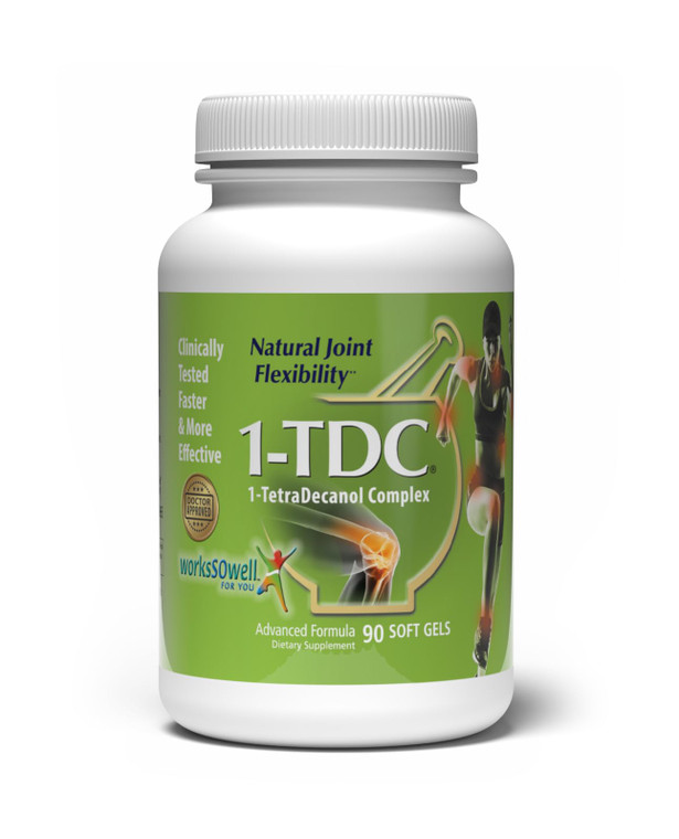 1Tdc Joint & Muscle Health 90 Soft Gels Formulated To Provide Complete Body Relief Enhanced With 1Tetradecanol Complex To Promote Natural Joint Flexi