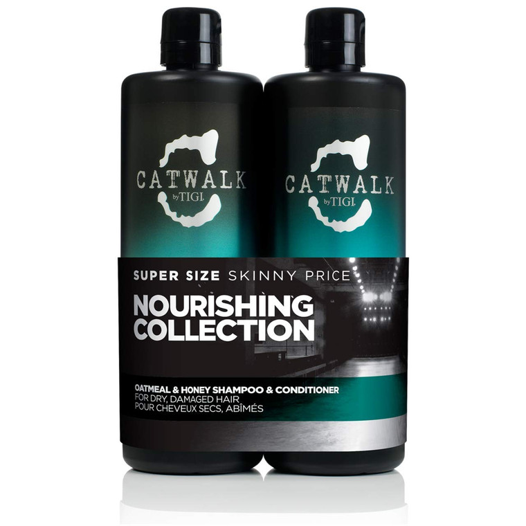 TIGI Catwalk Oatmeal & Honey Shampoo and Conditioner, Set