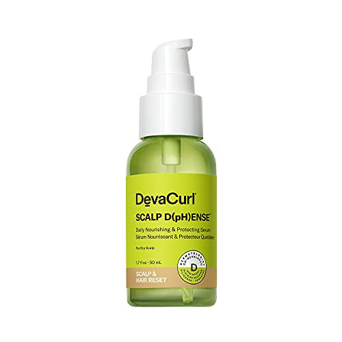 DevaCurl Scalp D(pH) ense Daily Nourishing & Protecting Serum, Aqua Bliss, 1.7 fl. oz.