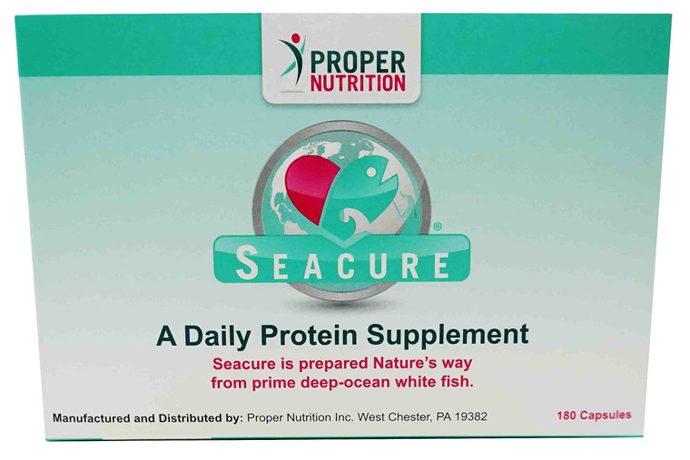 Seacure Hydrolyzed White Fish - Blister Packs - 180 Capsules by Proper Nutritio