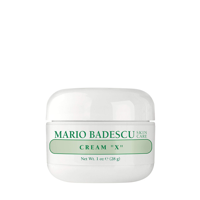 Mario Badescu Cream X - Face Cream Infused with Salicylic Acid, Rice Bran Oil and Vitamin E - Gentle Exfoliating and Hydrating Face Moisturizer for M