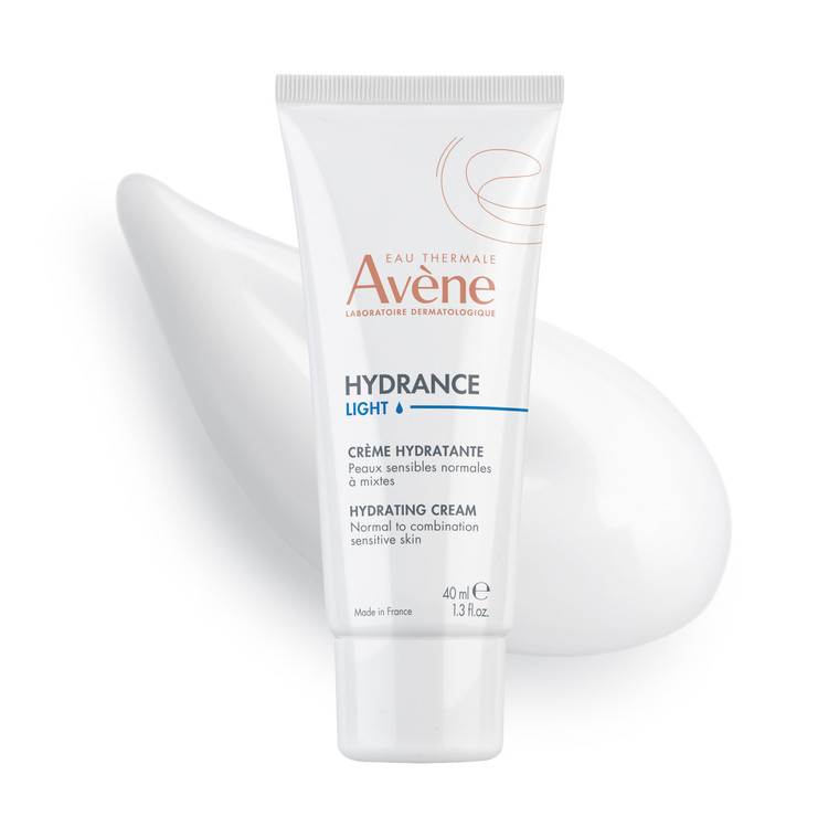 Avène Hydrance LIGHT Hydrating Emulsion, Daily Face Moisturizer Cream, Non-Comedogenic, 1.3 Oz