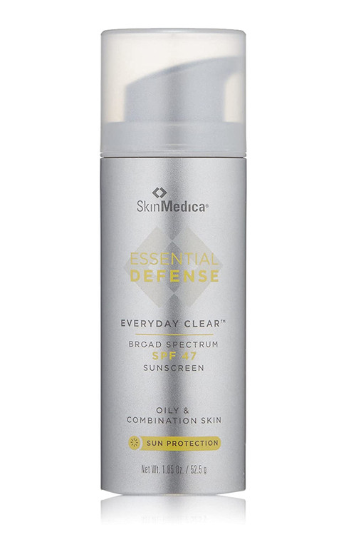 SkinMedica Essential Defense Everyday Clear SPF 47 Sunscreen for Face - This Lightweight, Facial Sunscreen is Ideal for Oily and/or Combination Skin,