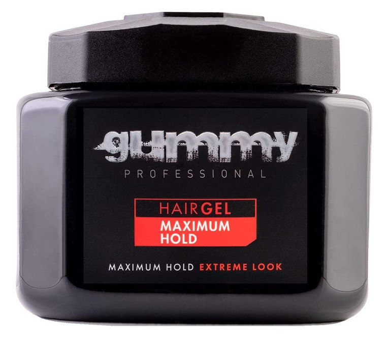 Gummy Hair Gel Maximum Hold Extreme Look 23.5 Ounce (Pack of 3)