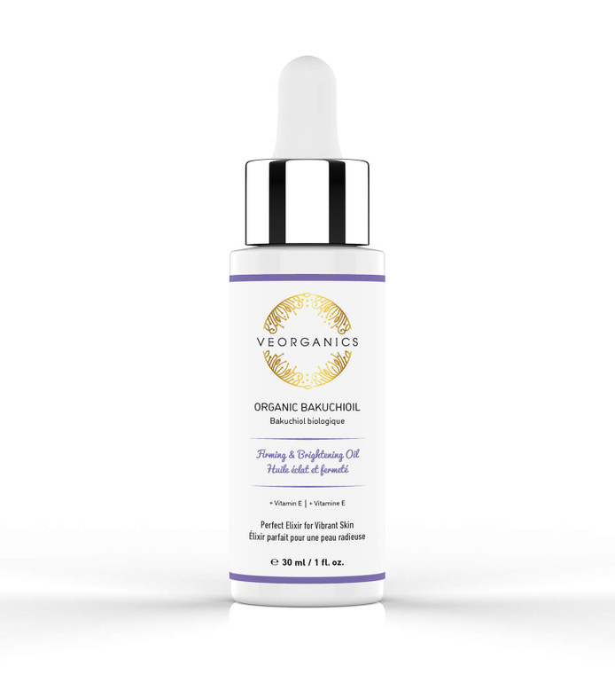 Organic Bakuchioil (Babchi Oil) + Vitamin E by VeOrganics. Firming, Brightening, Soothing and Moisturizing Anti-Aging Facial Oil. Natural Retinol Alt