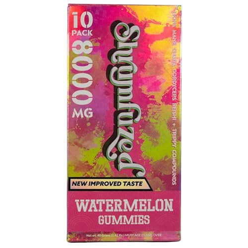 Shrumfuzed - Proprietary Nootropic Gummy 8000mg, Now with New Improved Taste - Lion's Mane, Reishi, Chaga, and Cordycep Nootropic Tripee Mushroom Ble