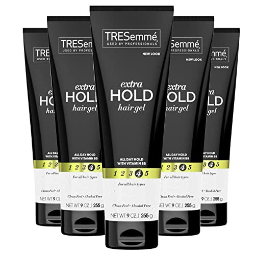 TRESemme Hair Gel with Vitamin B, Extra Hold Hair Gel, Protect Hair from Damaging Hair Dryer, Styling Tools & Appliances, Volumizing Hair Products wi