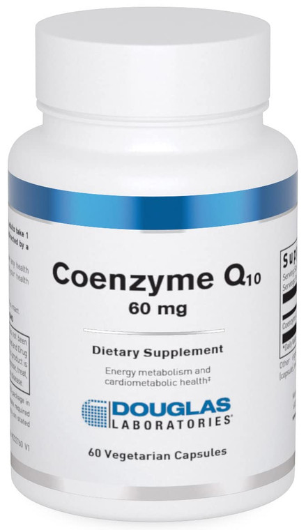 Douglas Laboratories Coenzyme Q-10 60mg | Antioxidant and Energy Support | 60 Capsules