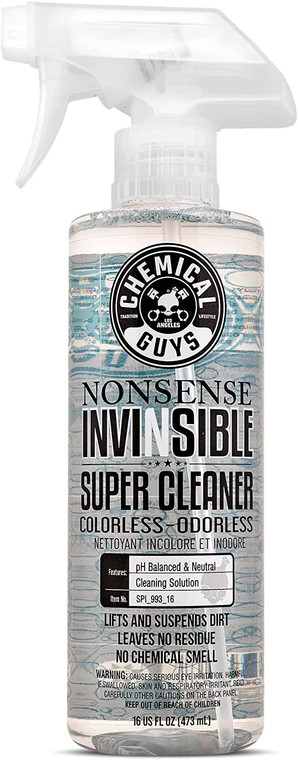 Chemical Guys Nonsense, Odorless Cleaner For Car Interior and Exterior All Purpose Cleaning Spray for Vinyl, Rubber, Plastic, Carpet, Upholstery, and