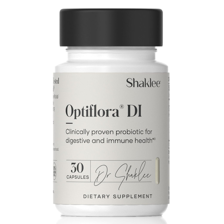 Shaklee - Optiflora® DI Probiotic -10 Billion CFUs - 4 Bacterial Strains - Bifidobacterium lactis HN019 - Supports Intestinal Flora Balance & Regula