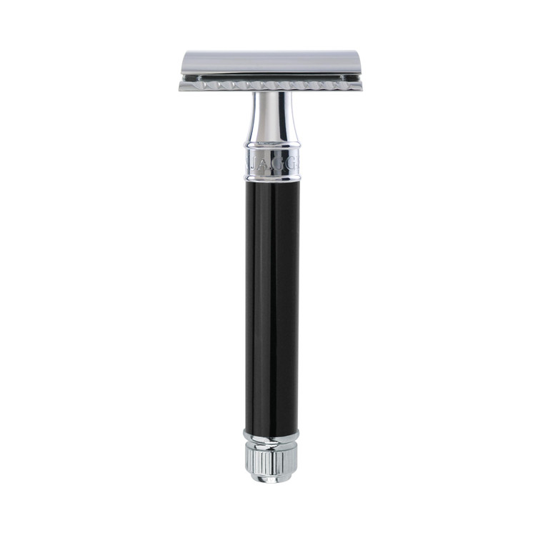 Edwin Jagger DE86 Classic Double Edge Manual Eco-Friendly and Reusable Safety Razor for Men and Women for Shaving Cream or Soap Fits All DE Razor Bla