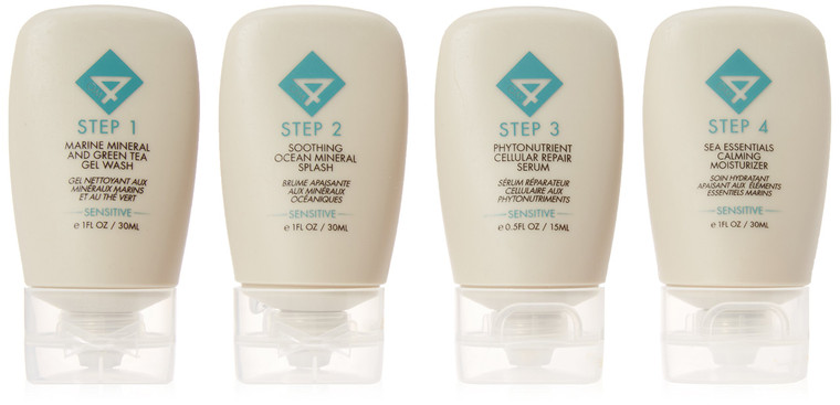 Organic Male OM4 Sensitive Travel Starter 4-Step RegiMEN - 4 ct