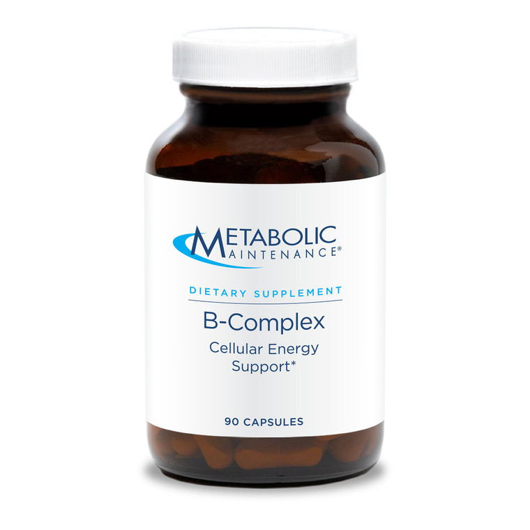 Metabolic Maintenance B-Complex - Supports Energy, Circulation & Nerve Health - Methylated B Vitamins with Choline and Inositol - 90 Servings - 90 Ca