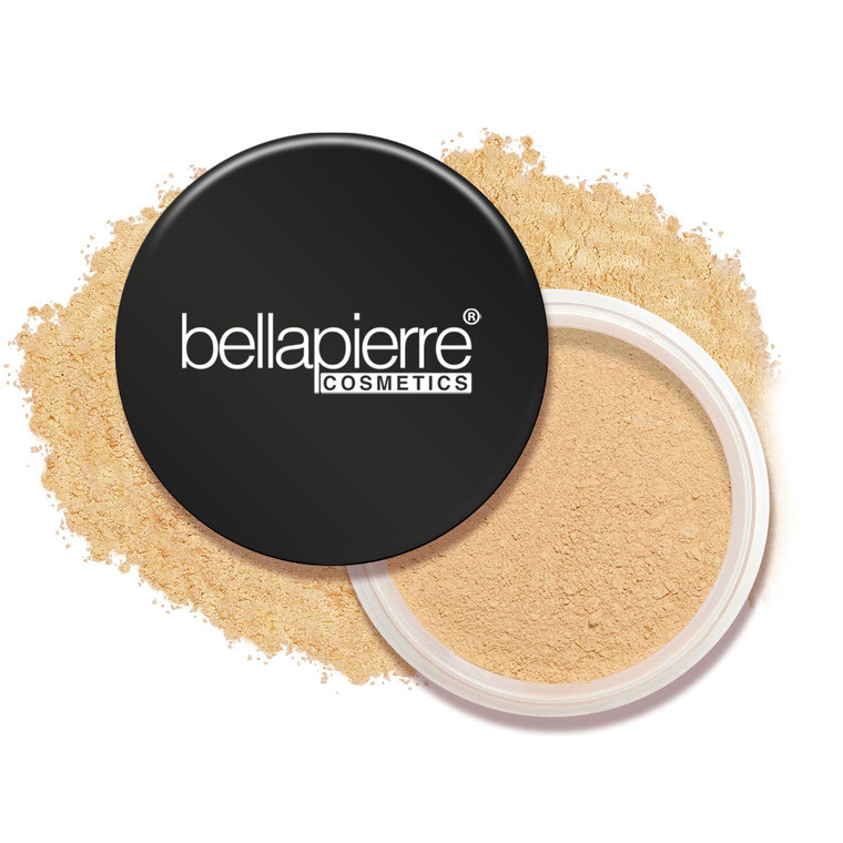 Bellapierre Mineral Foundation SPF 15  Loose Powder Foundation, Full Coverage Mineral Makeup with Matte Finish  Vegan, Cruelty Free, Hypoallergenic