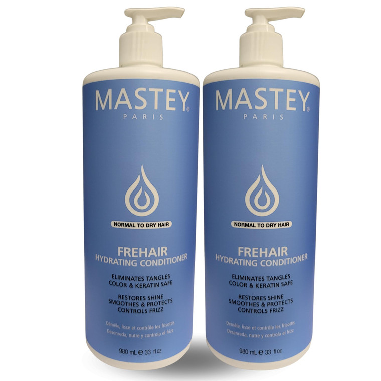 Mastey Paris Professional Cream Hair Care, Sulfate Free, Lipid & Amino Acid Fortified, with UV Blocking Antioxidants - 33 fl oz