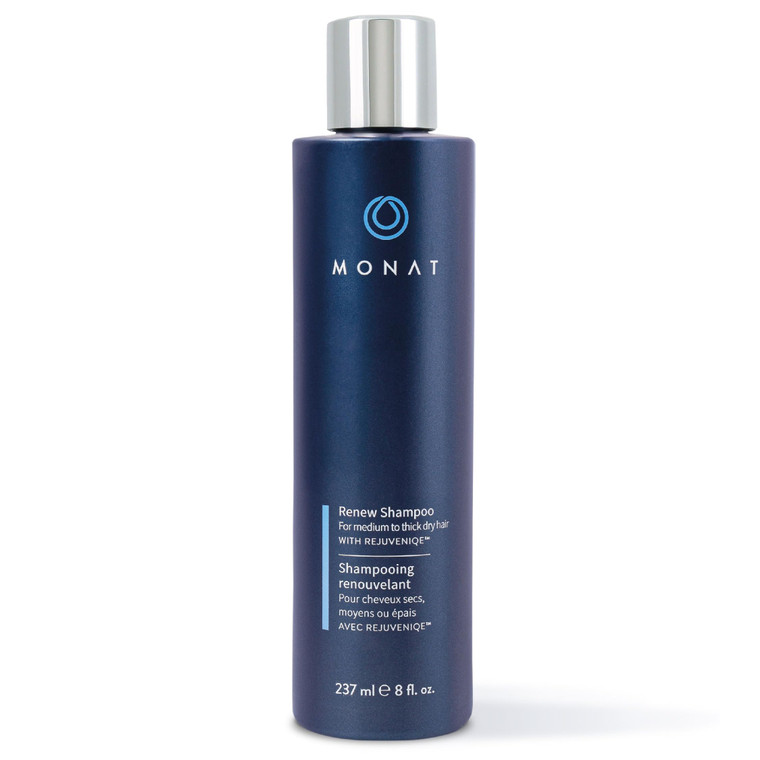 MONAT Renew Shampoo Infused with Rejuveniqe® - Moisturizing Shampoo w/Omega Fatty Acids for Medium to Thick Hair. Shine-enhancing, Ultra-hydrating La
