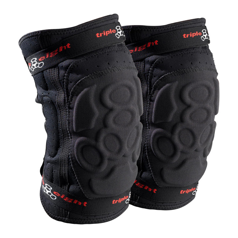 Triple Eight ExoSkin Knee Pads  Lightweight, Abrasion-Resistant Knee Protection for Mountain Biking, BMX, and Skateboarding
