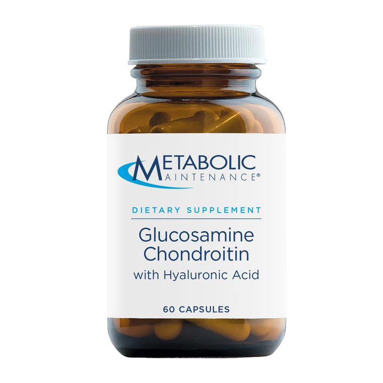 Metabolic Maintenance Glucosamine Chondroitin 1000mg with Hyaluronic Acid - Glucosamine Complex Supplement for Women + Men, Cartilage Health, Tissue