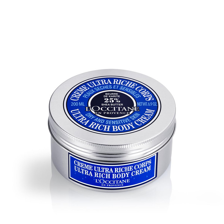 L'OCCITANE Shea Butter Ultra Rich Body Cream 6.90 oz