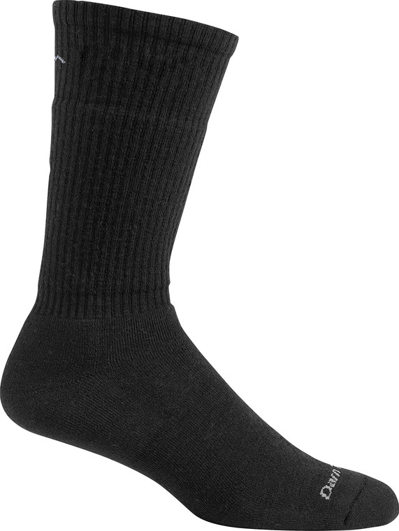 Darn Tough Vermont Standard Issue Mid Calf Light Sock - Black, Medium