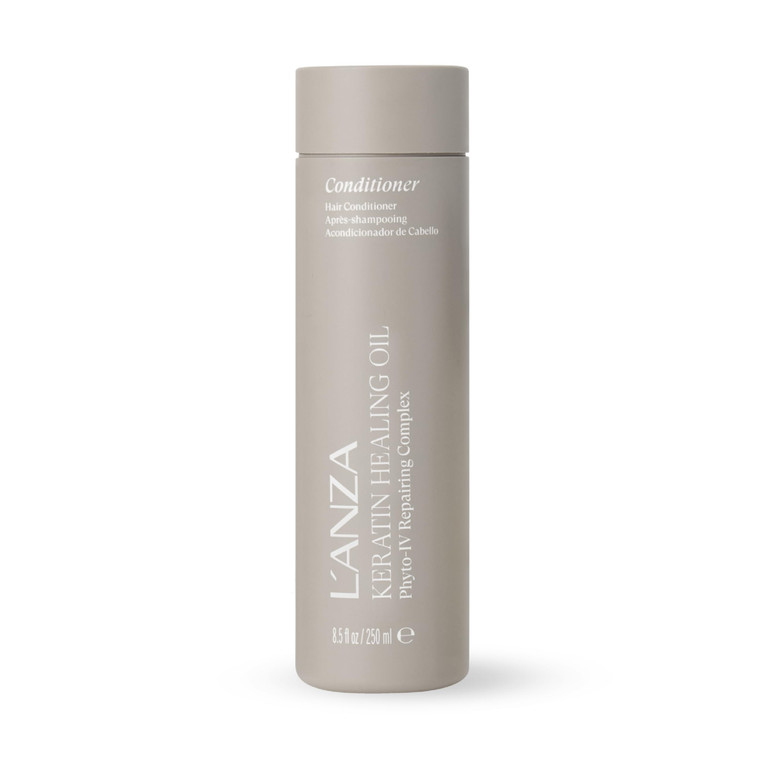 L'ANZA Keratin Healing Oil Conditioner for Dry Damaged Hair, Moisturizing, Detangles, Reduces Breakage, Adds Shine, Anti-Frizz, Color Safe Anti-Humid