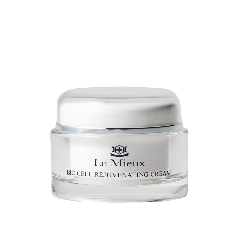 Le Mieux Bio Cell Rejuvenating Cream - Triple Peptide Facial Moisturizer with Hyaluronic Acid, Squalane & Rose Hip, Night & Day Cream for Face & Neck