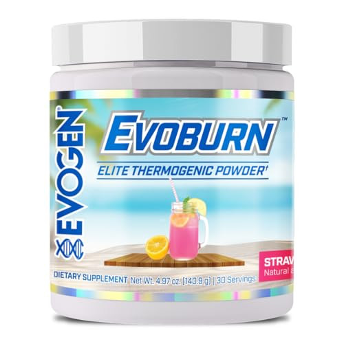 Evogen Evoburn - Thermogenic Fat Burner for Men & Women | Energy, Focus & Appetite Control | Advanced Metabolism Booster Fat Burner Formula with Mito